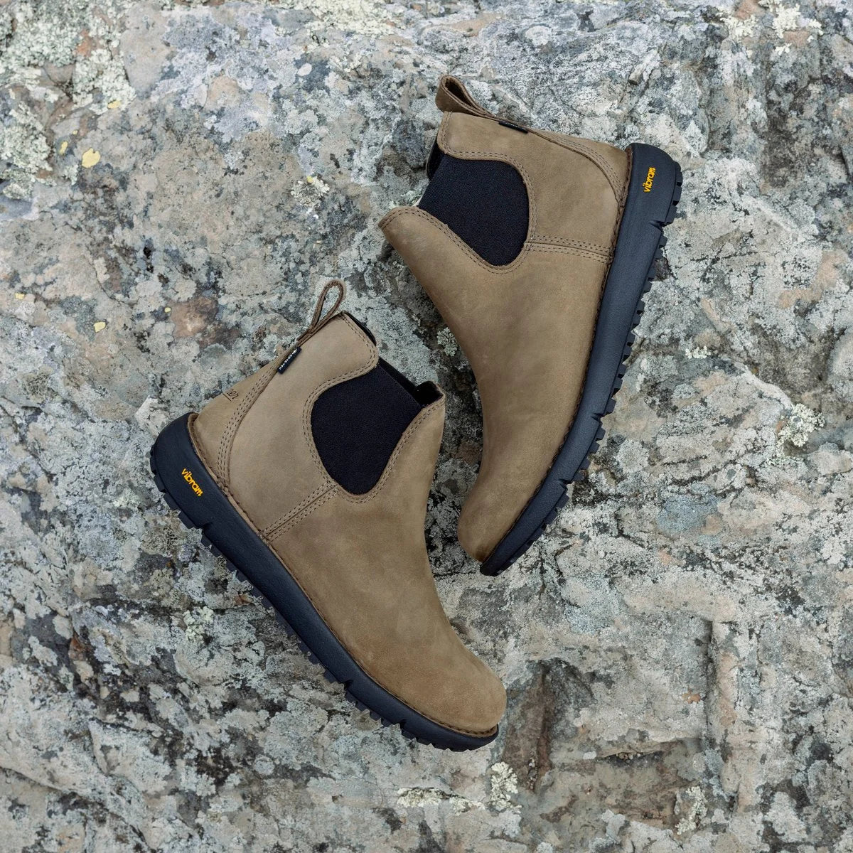 Waterproof Nubuck Chelsea Boots - Major Brown