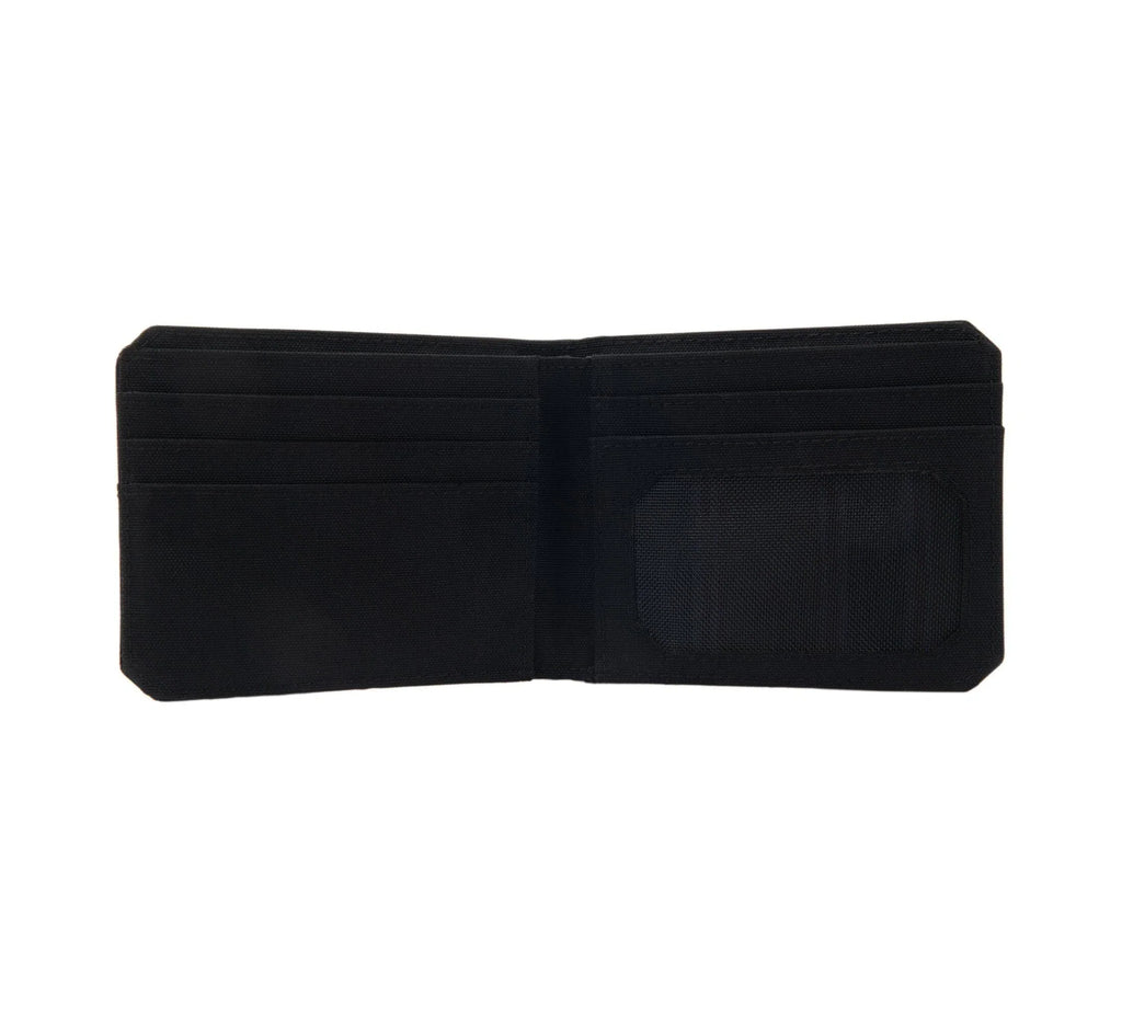 Water-Resistant RFID Bifold Wallet - Black