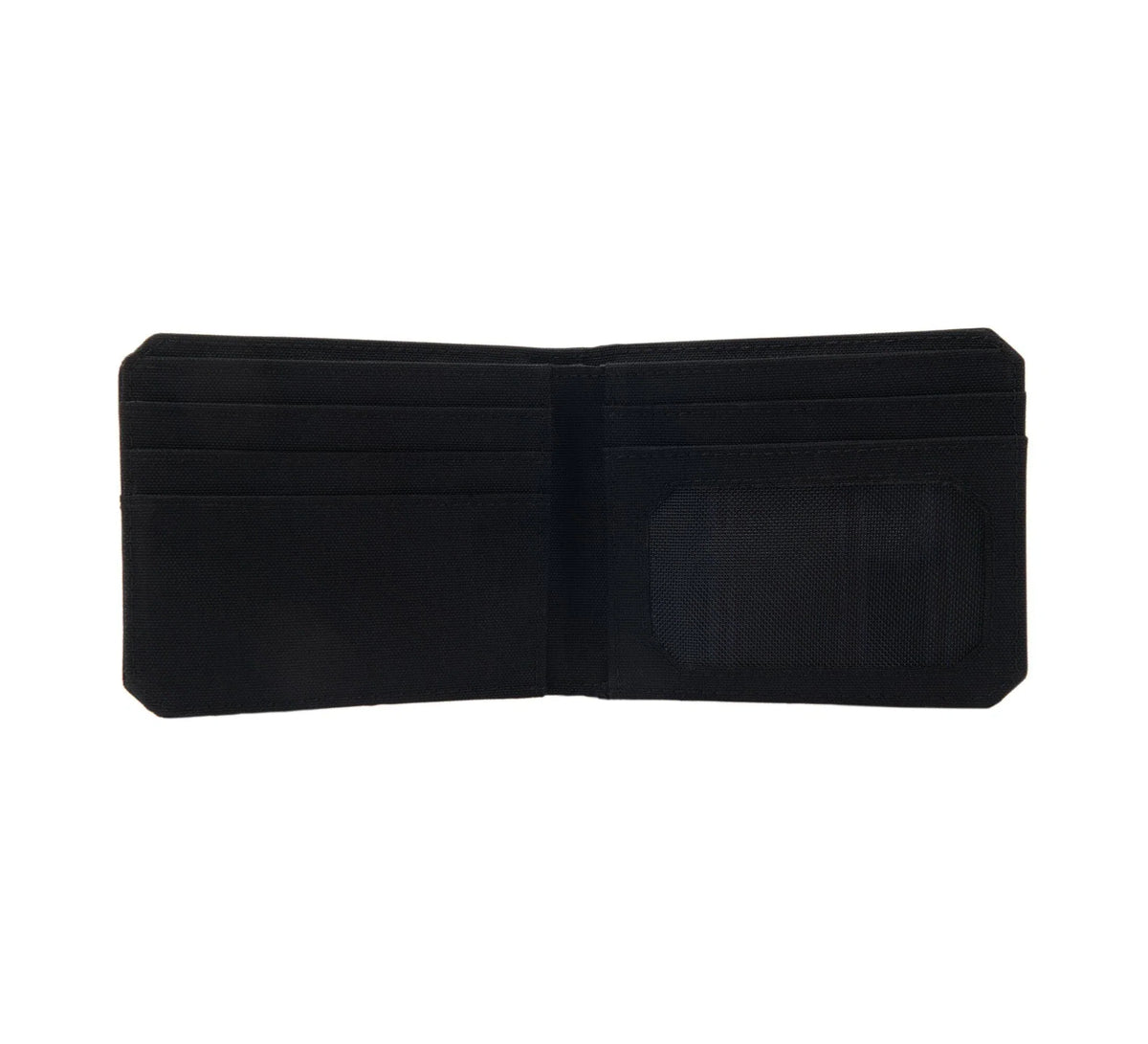 Water-Resistant RFID Bifold Wallet - Black