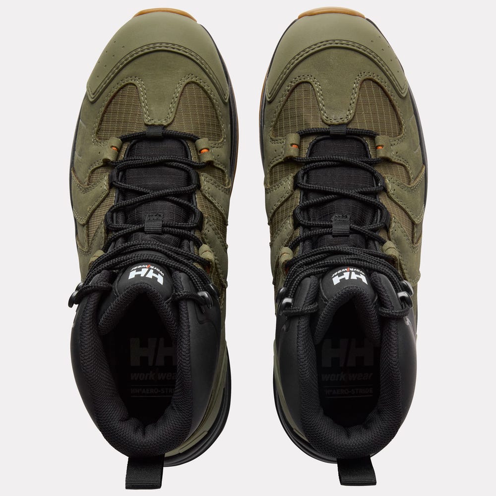 Waterproof Soft-Toe Work Boot - Olive