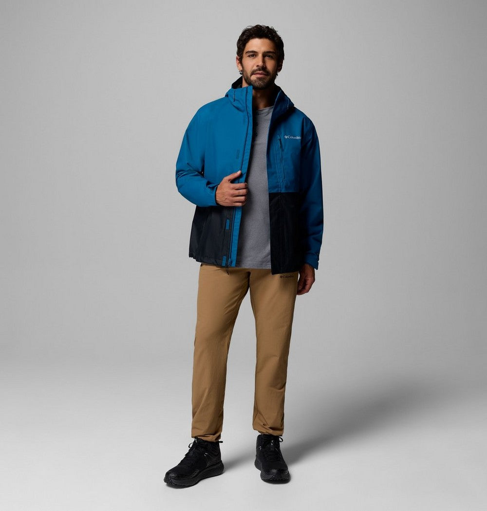 Men's Waterproof Rain Jacket - Blue