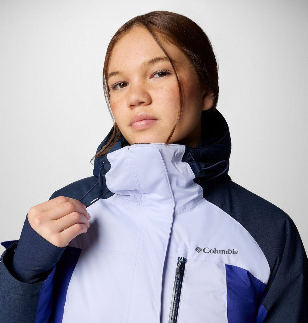 Women's Insulated Ski Jacket - Blue