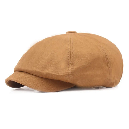 "Ny Pump" Newsboy Cotton Cap