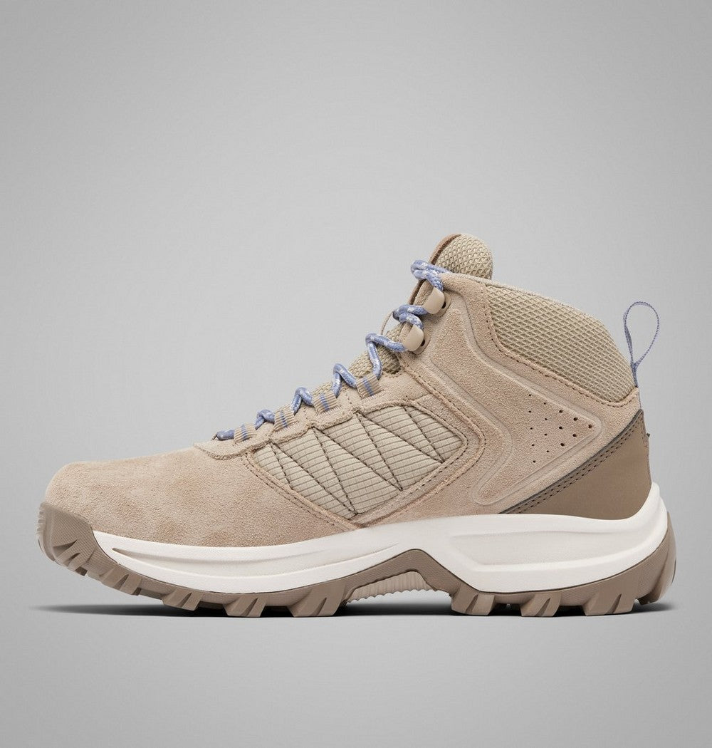 Women's Wide Waterproof Suede Hiking Shoe