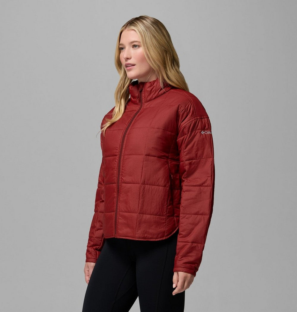 Women's Packable Quilted Jacket - Mauve