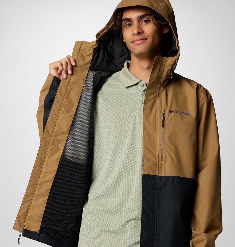 Men's Waterproof Rain Jacket - Blue