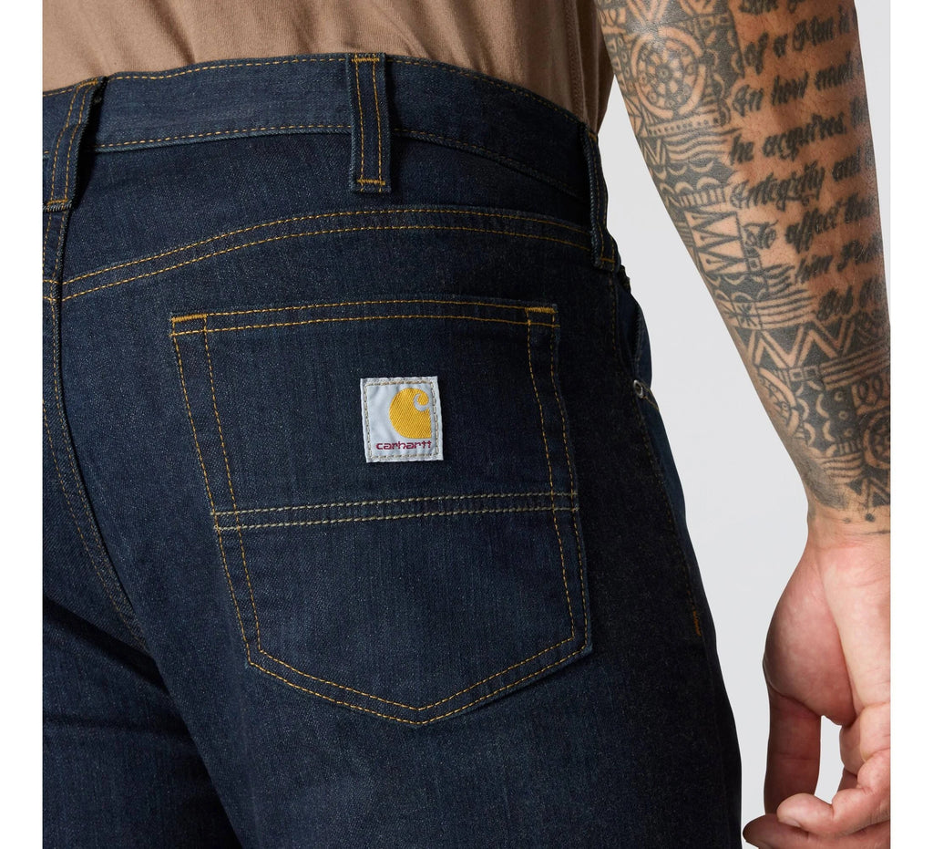 Men's Slim Tapered Stretch Jeans - Blue
