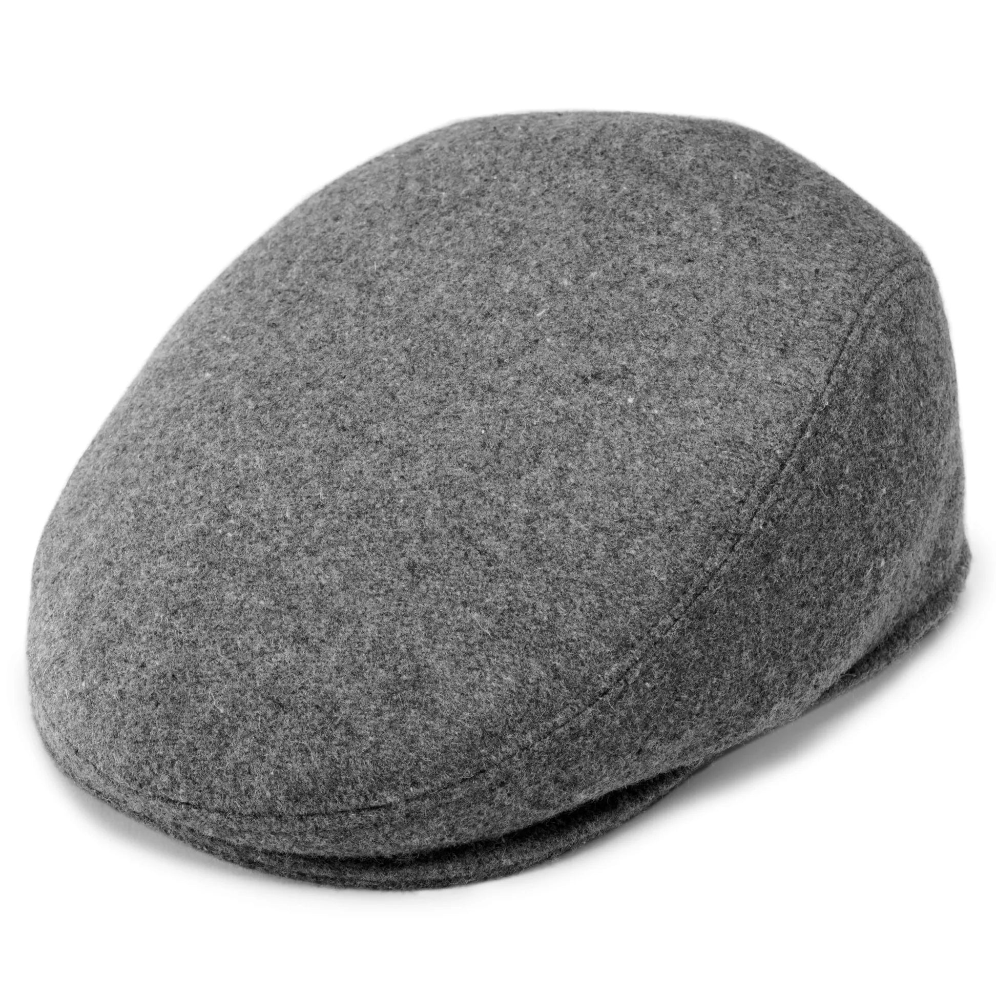 Mirco Grey Melange Moda Flat Cap