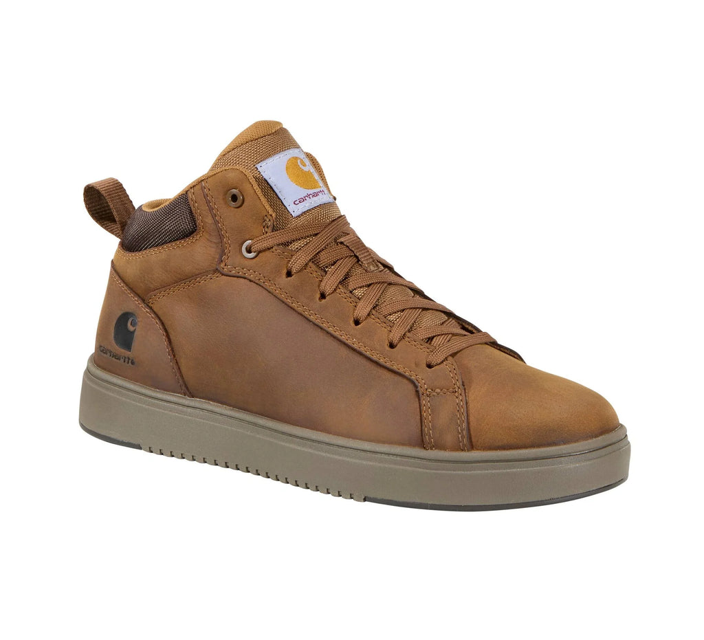 Men's Leather Chukka Sneakers - Dark Brown