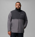 Men's Big Softshell Jacket - Grey