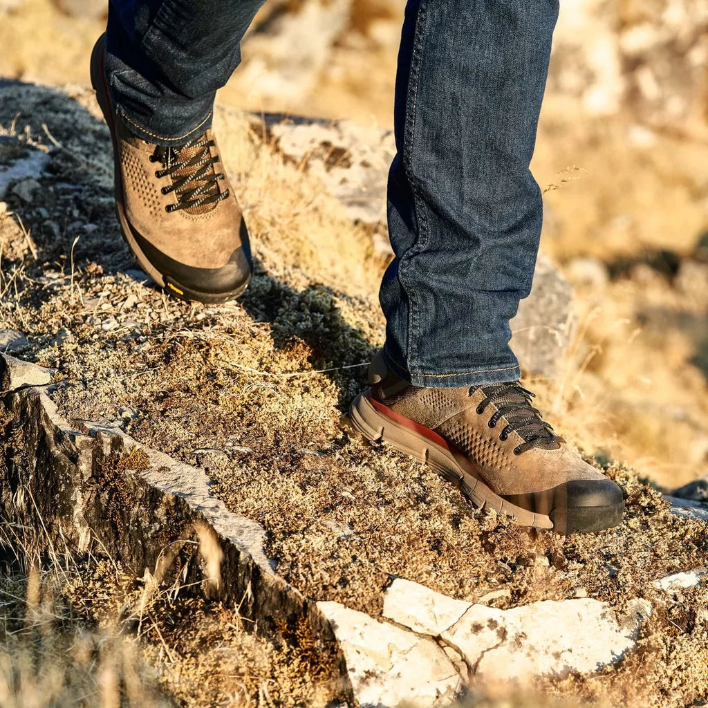 Men's Waterproof Mid Hiking Shoe - Dusty Olive