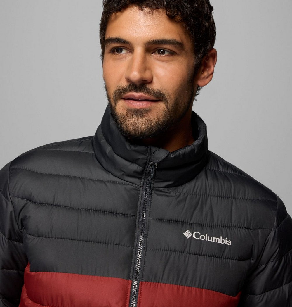 Men's Insulated Puffer Jacket - Red