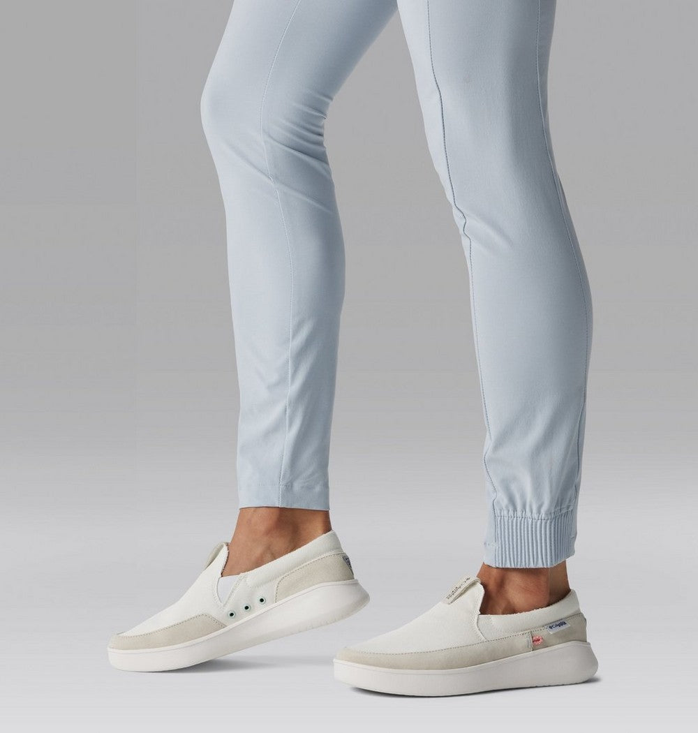 Women's Canvas Deck Shoe - Tan
