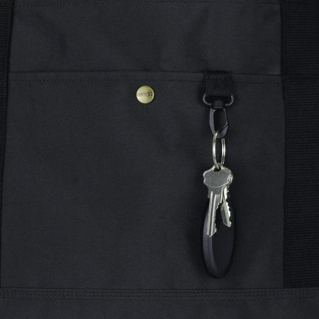 32L Water-Repellent Open Tote Bag - Black