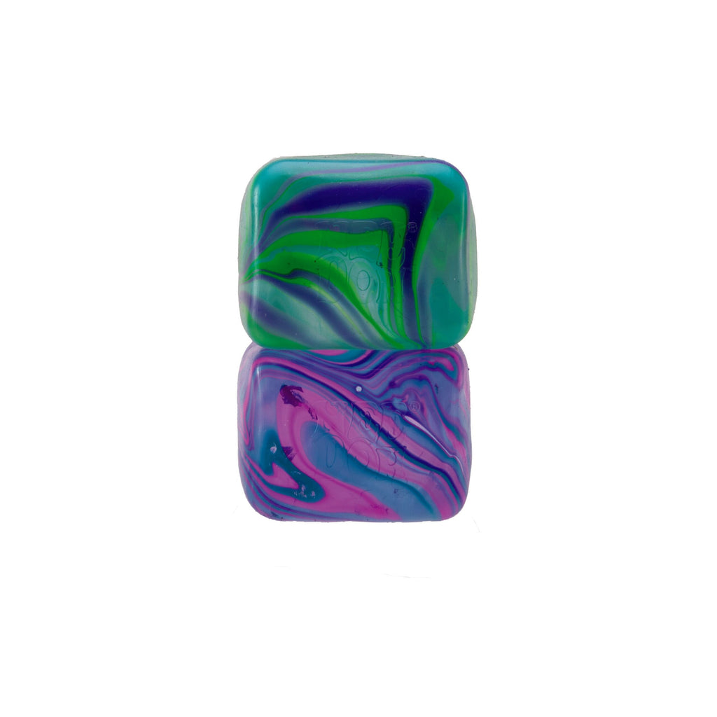 Marbled Swirl Squishy Cube