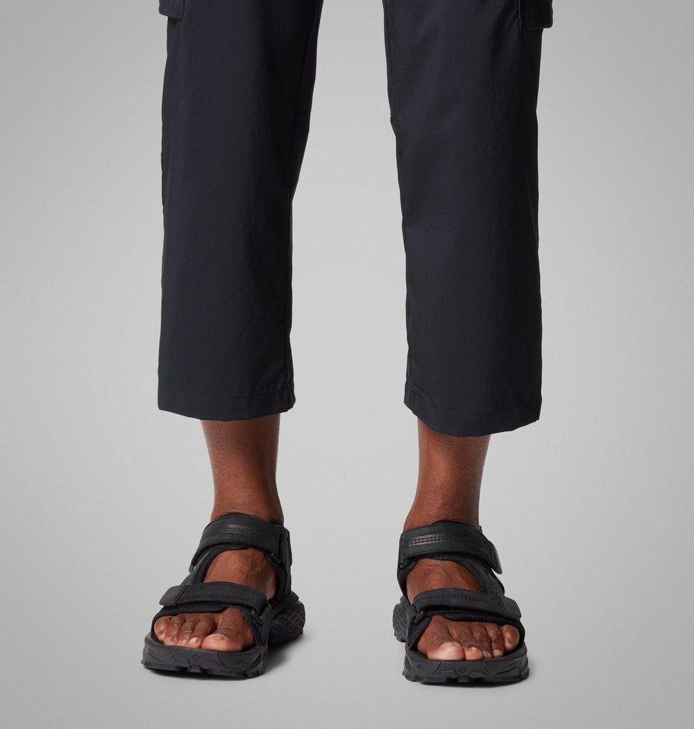 Women's Adjustable Nubuck Hiking Sandal - Black