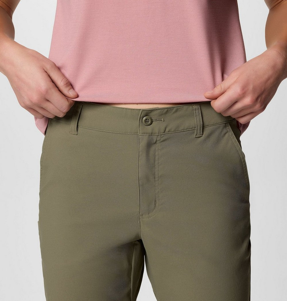 Women's UPF 50 Hiking Capris - Tan