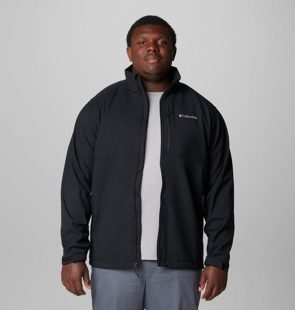 Men's Big Softshell Jacket - Grey
