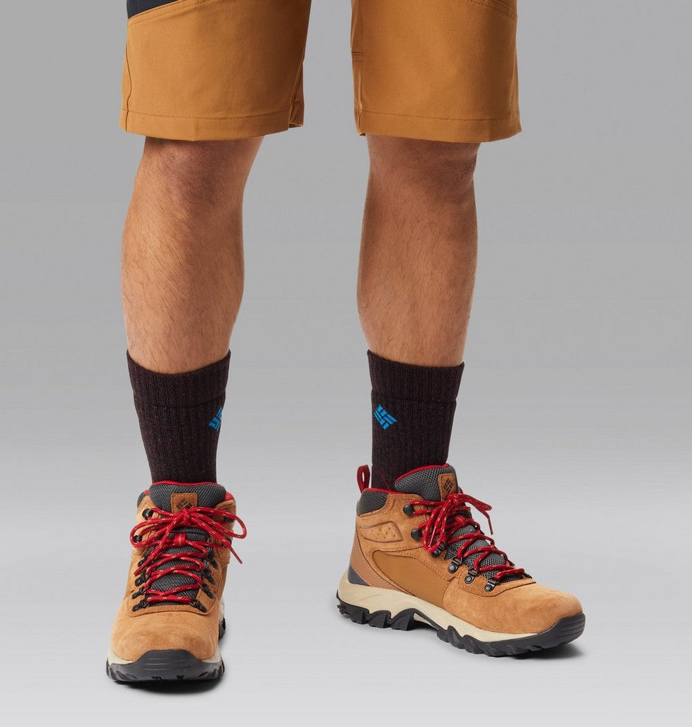 Men's Waterproof Suede Hiking Boot - Brown