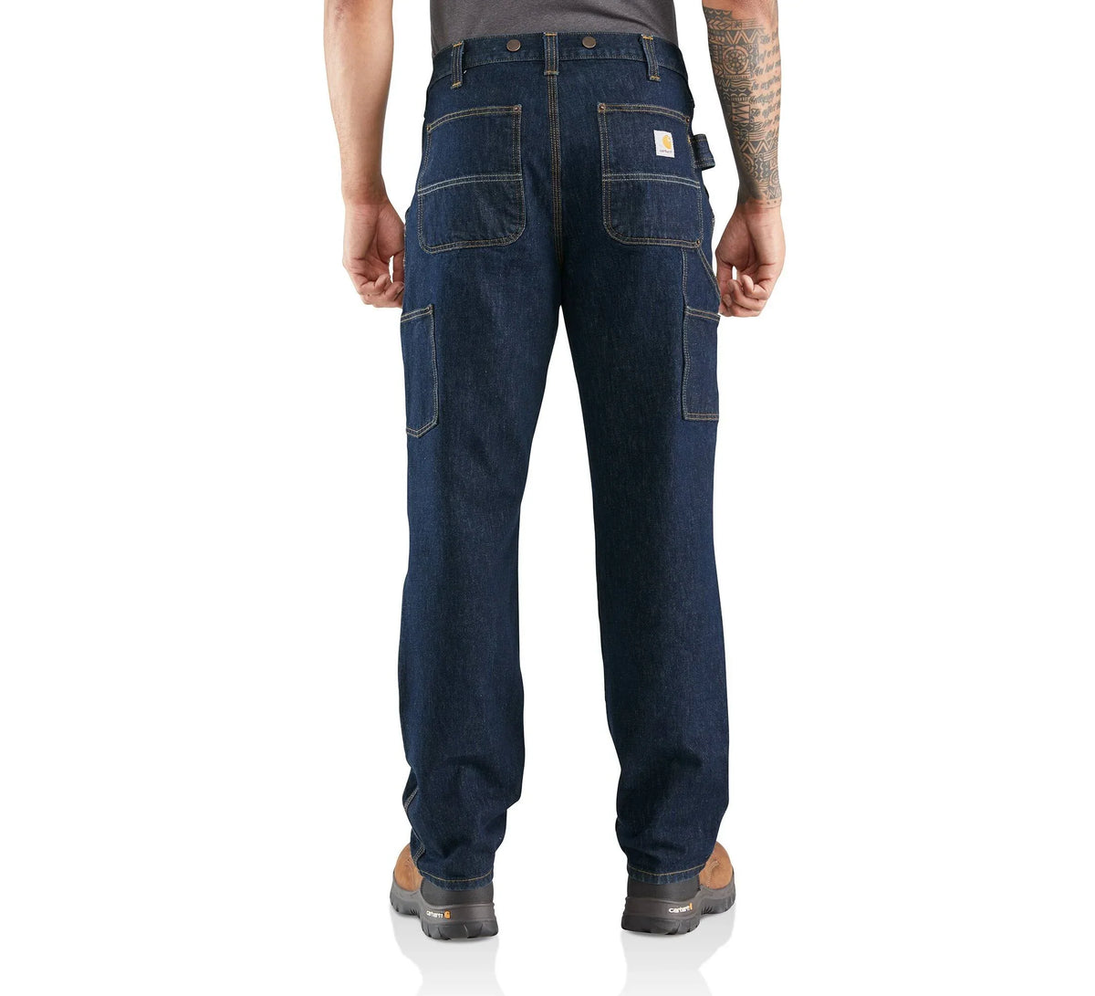 Double-Front Stretch Denim Work Jeans - Freight