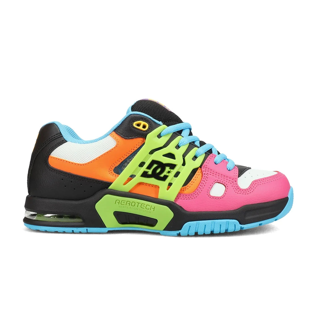 Men's Cushioned Mesh Sneakers - Black Multi