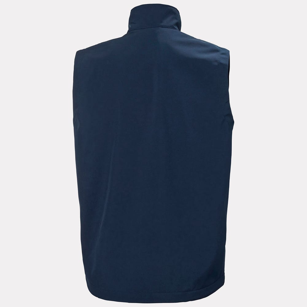 Men's Water-Resistant Softshell Work Vest