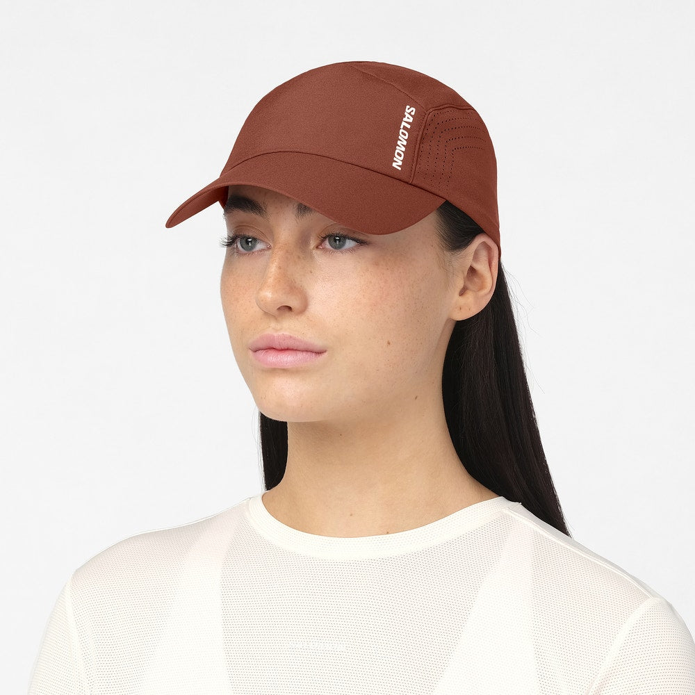 Unisex Ventilated Running Cap - Pink