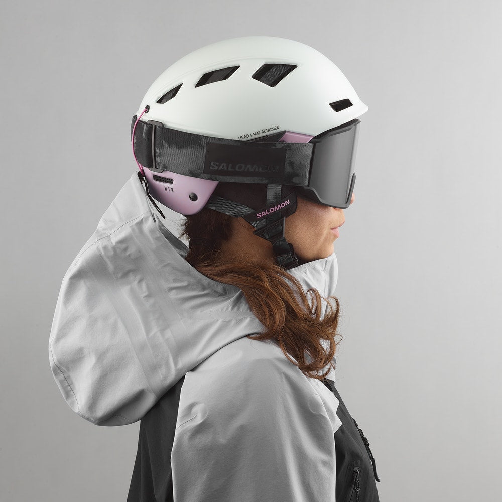 Cylindrical Snow Goggles - White