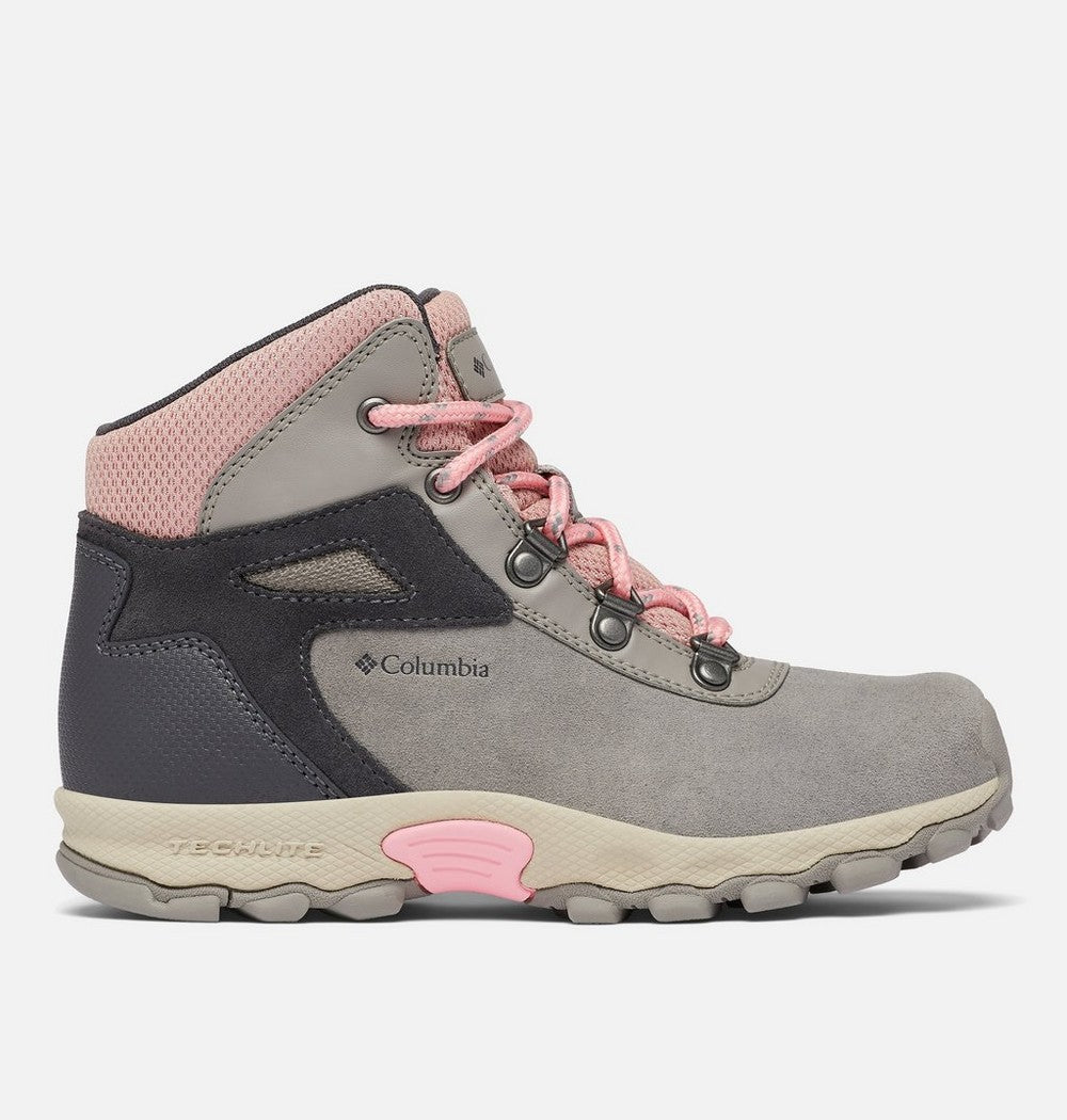 Big Kids' Suede Trail Hiking Boot - Black Red