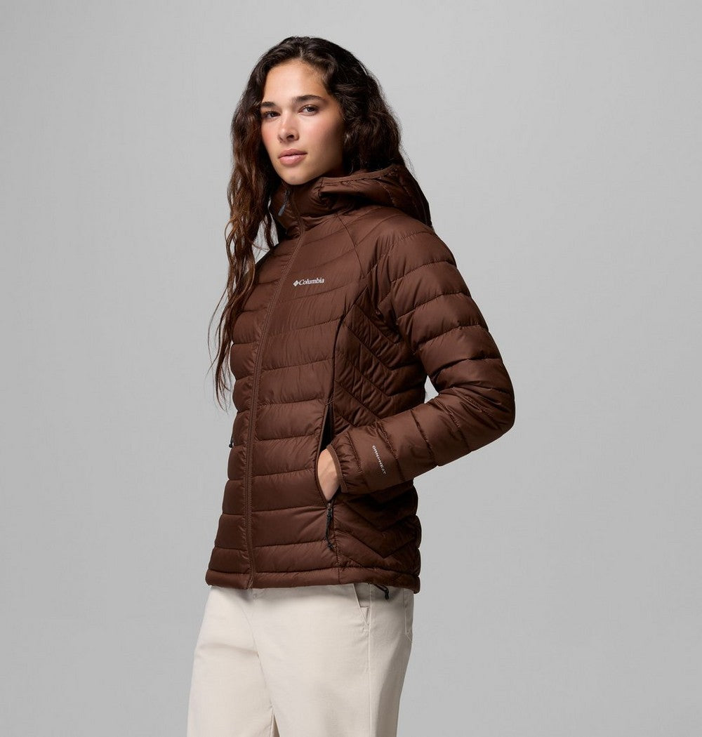 Women's Hooded Puffer Jacket - Navy