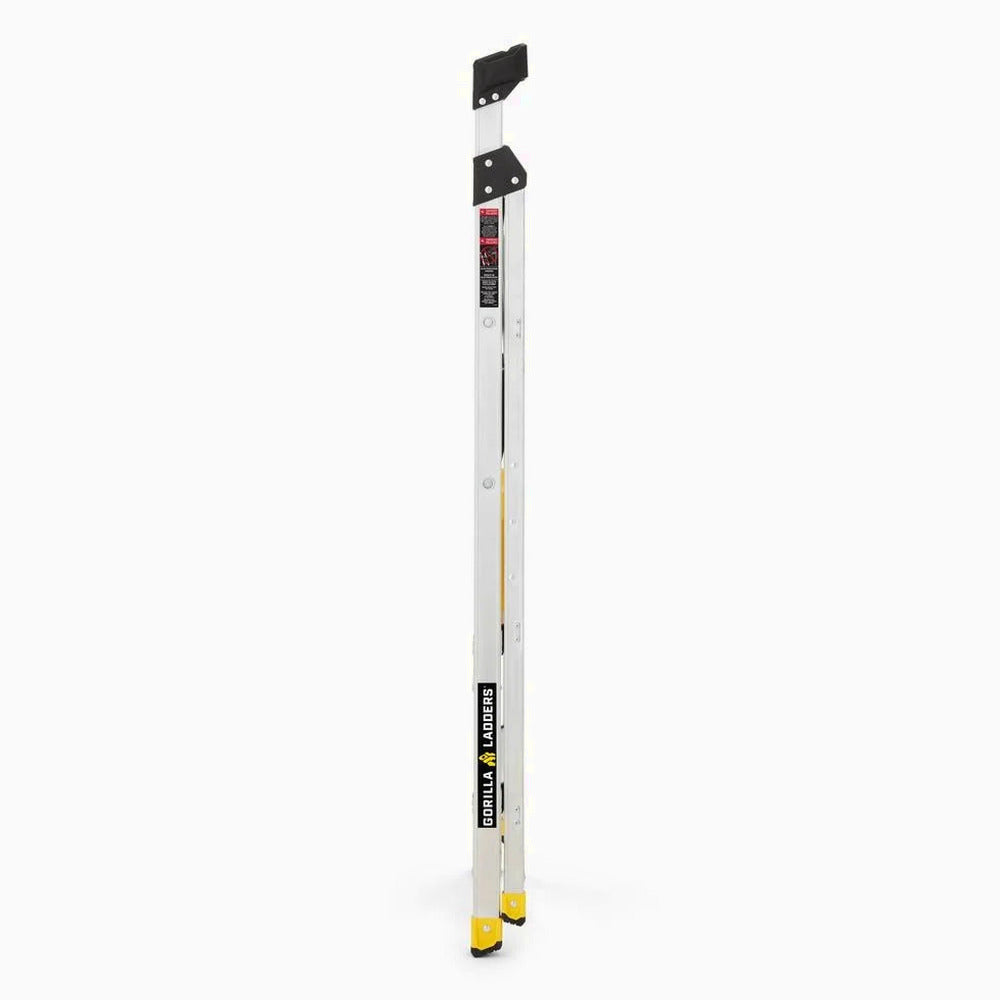 Gorilla Ladders Aluminum Dual Platform Ladder With Project Bucket, 5.5 Ft, 300 Lb Capacity