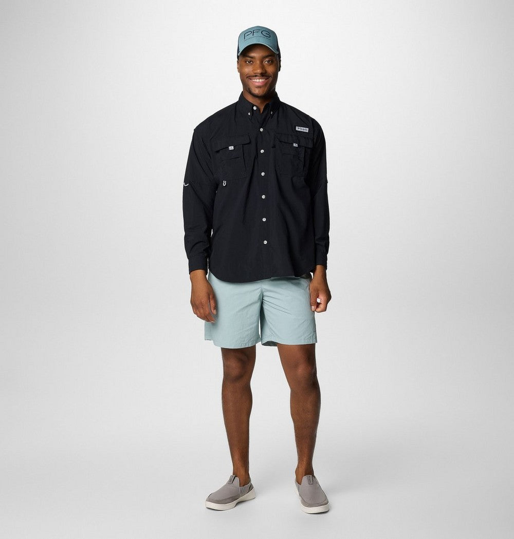 Men's Tall Long-Sleeve Vented Fishing Shirt - Gray