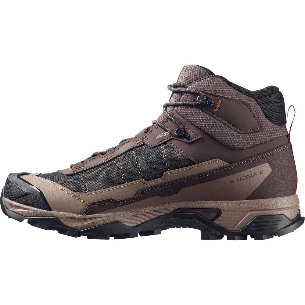 Men's Waterproof Mid Hiking Boots - Gray