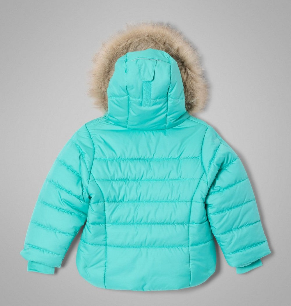 Toddler Girls' Hooded Winter Jacket - Burgundy