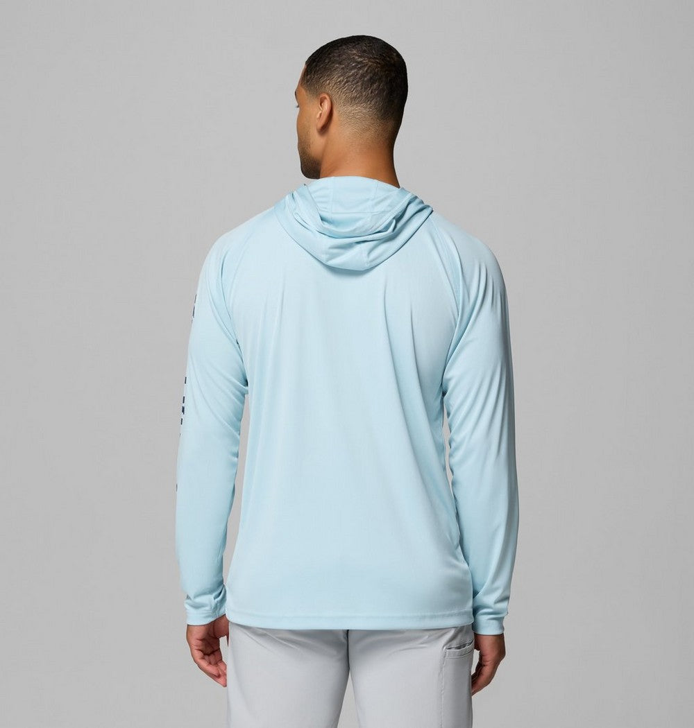 Men's Long-Sleeve Sun Hoodie - Gray