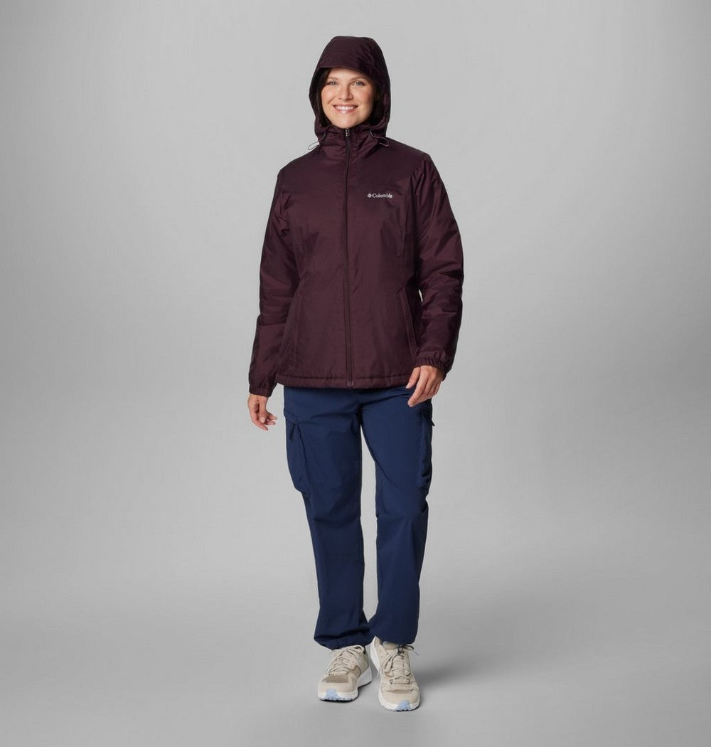 Women's Sherpa-Lined Insulated Jacket - Green