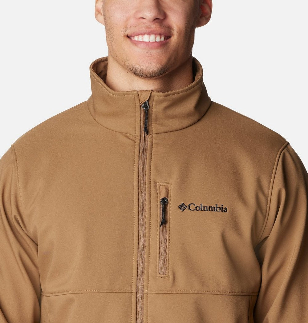 Men's Water-Resistant Softshell Jacket - Spice