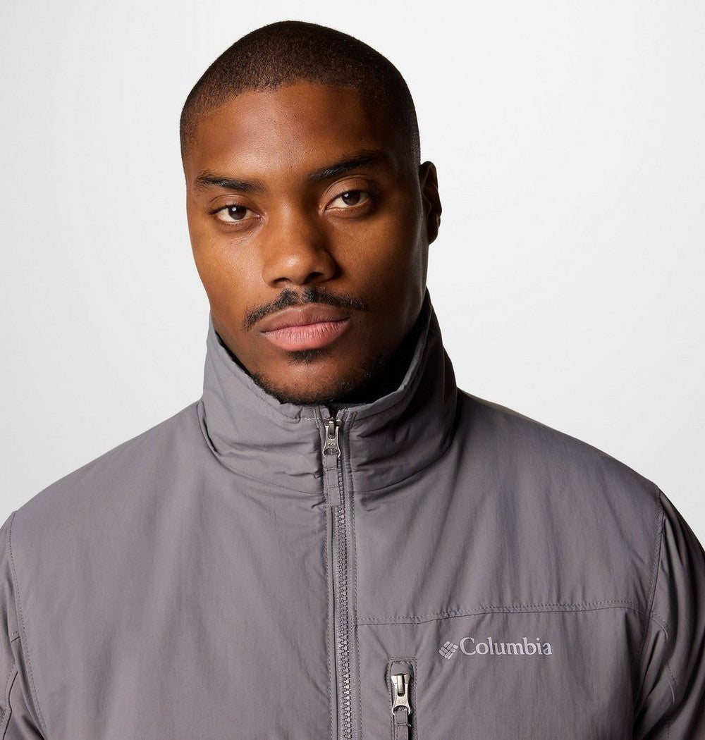 Men's Lightweight Insulated Jacket - Gray
