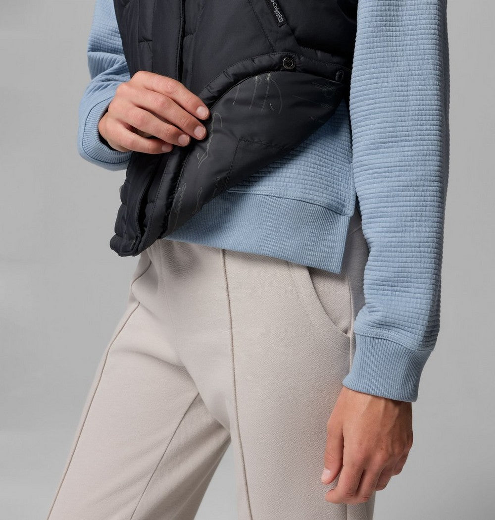 Women's Insulated Fishing Vest - Grey