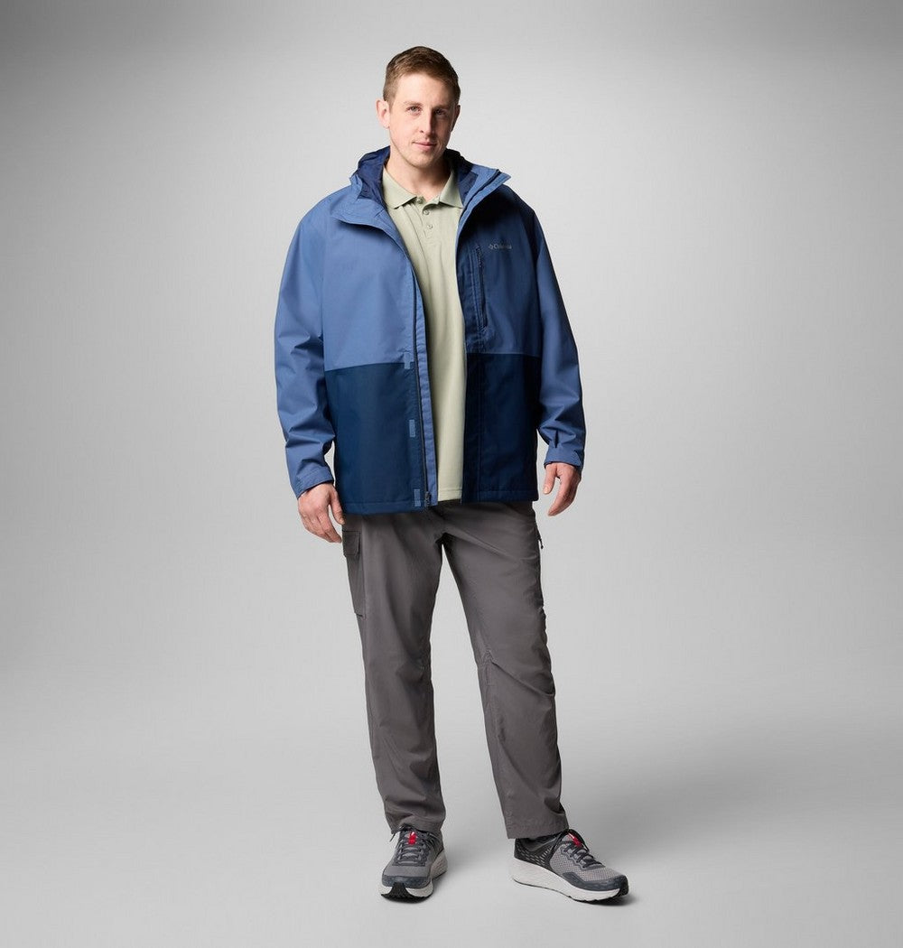 Men's Big Waterproof Rain Jacket - Red