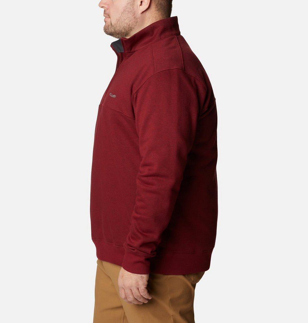 Men's Big Half-Zip Fleece Pullover - Blue