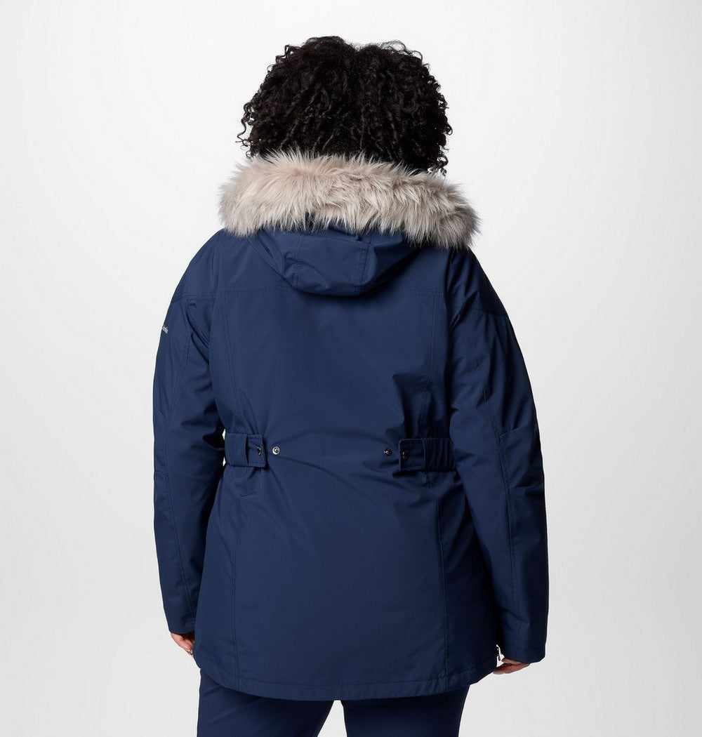 Women's Plus 3-In-1 Hooded Winter Jacket - Green
