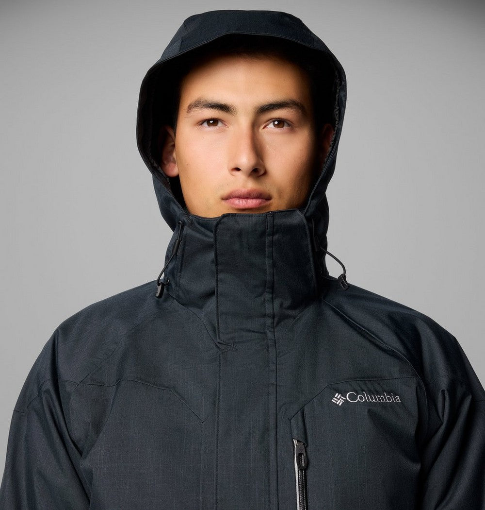 Men's Insulated Ski Jacket - Dark Blue