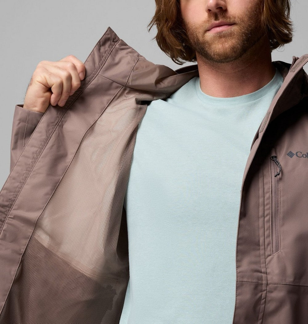 Men's Waterproof Rain Jacket - Blue