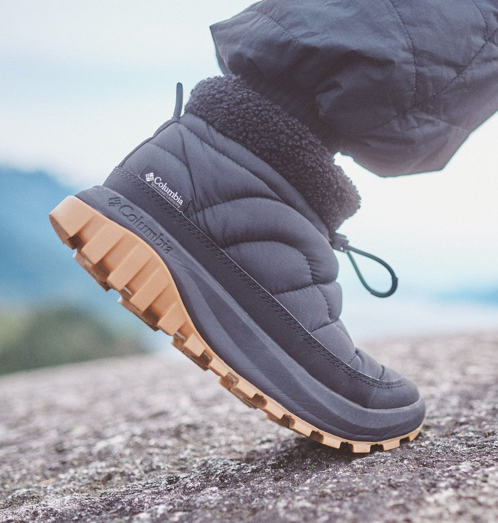 Women's Wide Insulated Short Winter Boot - Grey