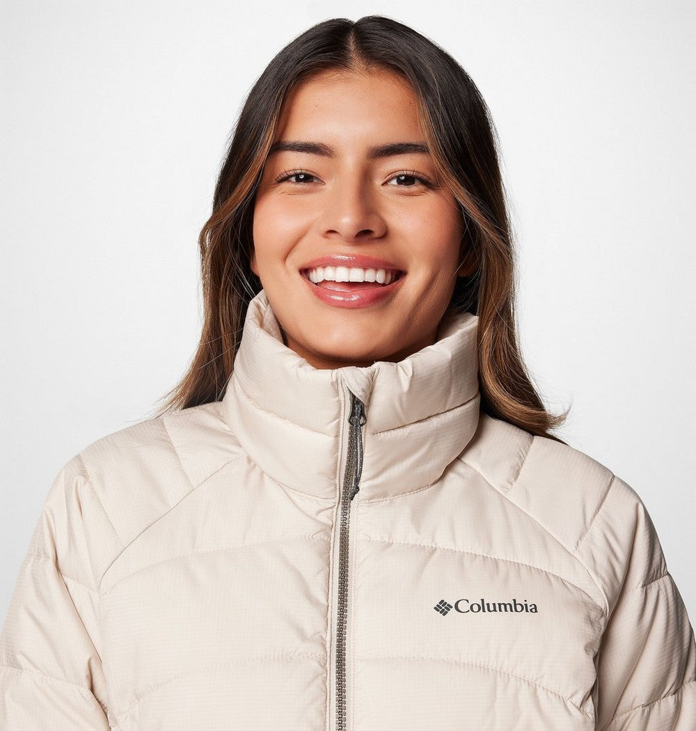 Women's Water-Resistant Insulated Jacket - Brown