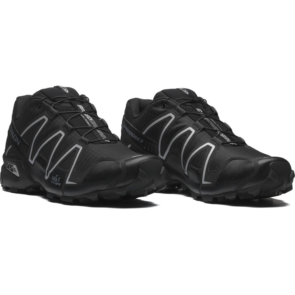 Lugged Trail Sneaker - Black