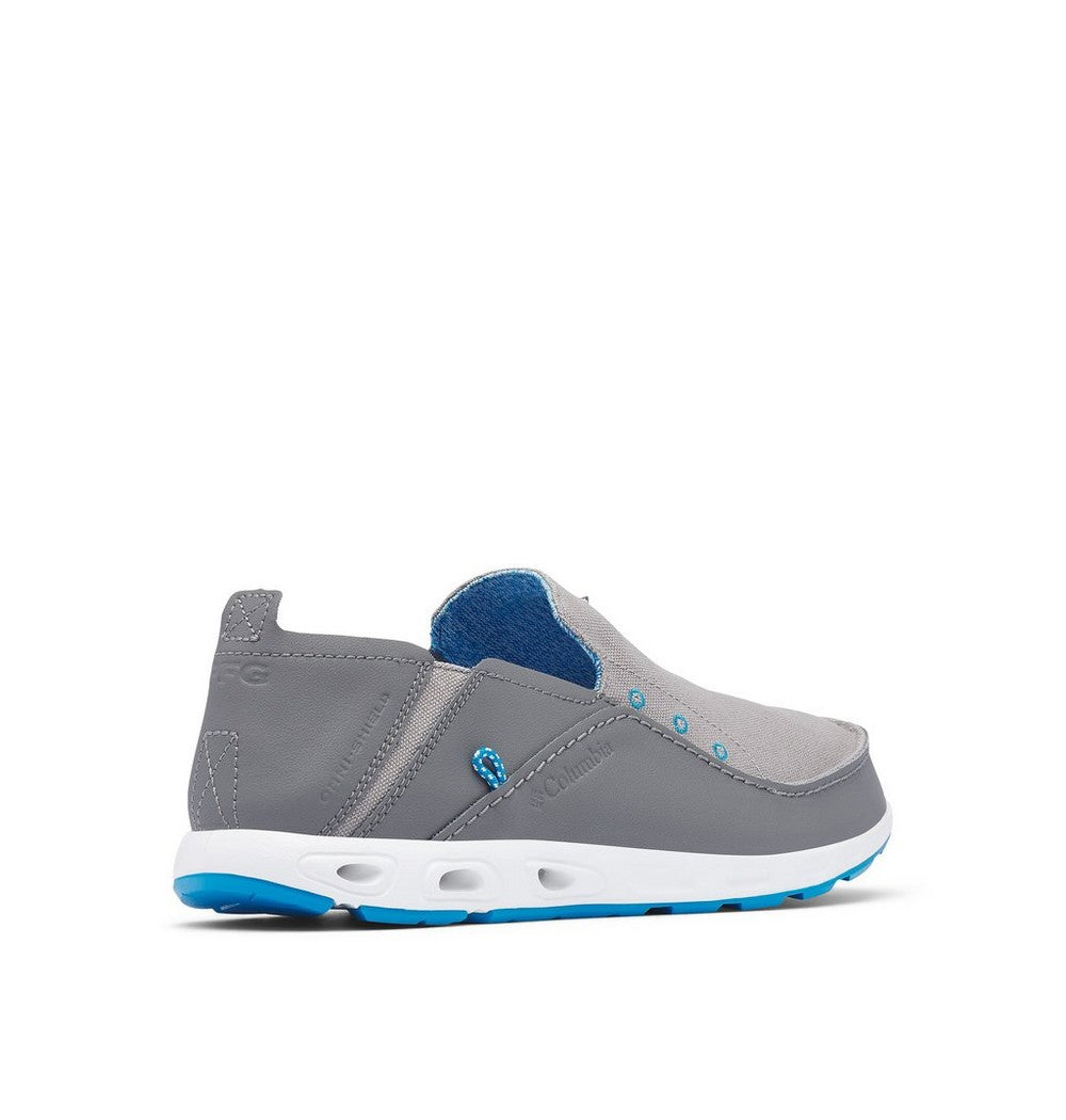 Men's Vented Slip-On Boat Shoe - Gray
