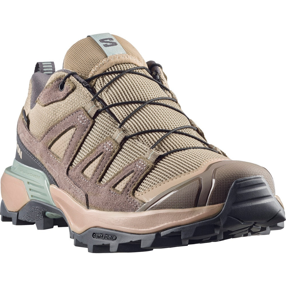 Waterproof Leather Hiking Shoe - Tan