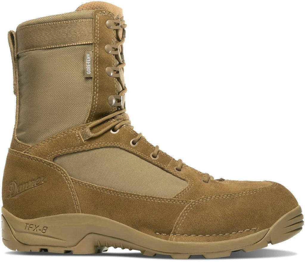 Men's 8-Inch Waterproof Military Boot - Coyote